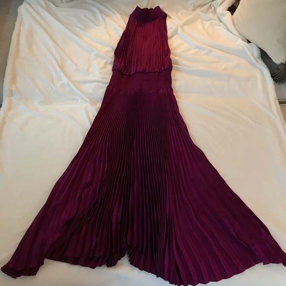 alc black and gold dress